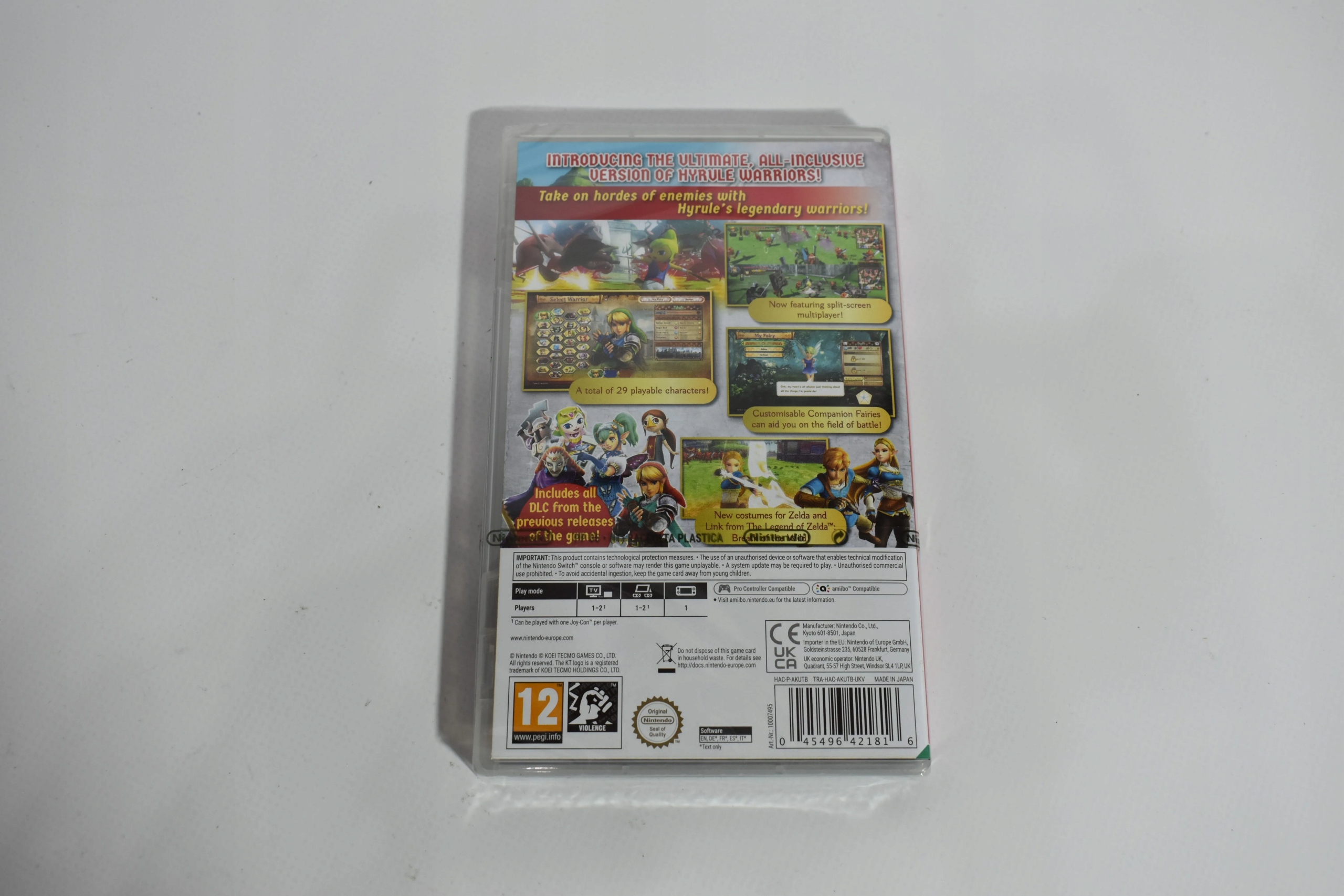 HYRULE WARRIORS DEFINITIVE EDITION SWITCH Tematyka gry akcji