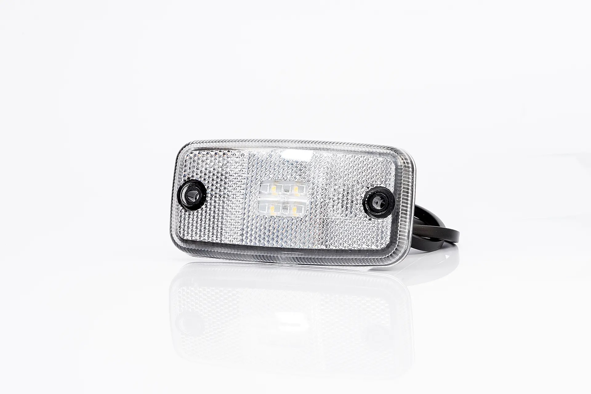 LAMPA LAMPKA OBRYSOWA DIODOWA LED 12/24V BIAŁA