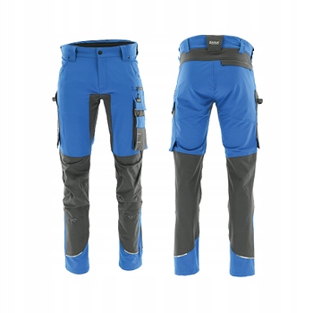 Spodnie Robocze Motionflex Sara 4-KIERUNKOWY Stretch niebiesko-szare 54-L