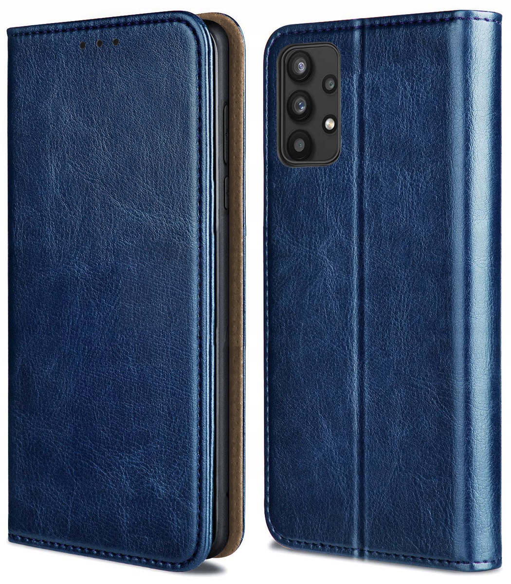 

Etui Skórzane Case +szkło do Samsung Galaxy A32 4G