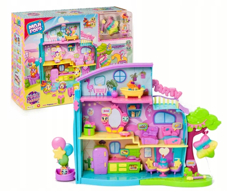 

Zestaw Moji Pops Impreza w domu House Party Figurk