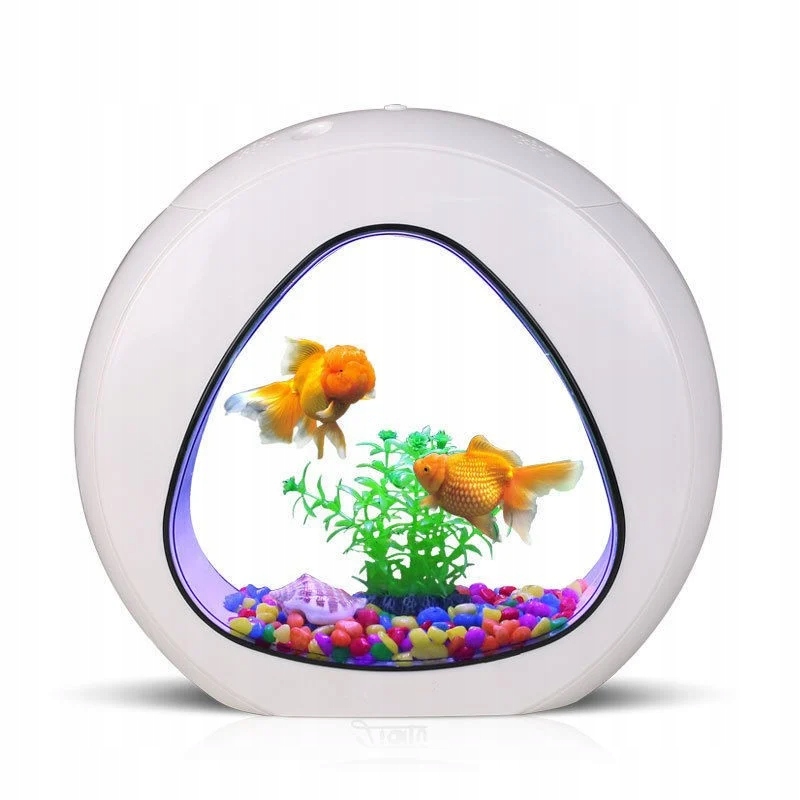 Akvarijní Sada 4L Led Filtr Pumpa Nano Akvárium Ryb Krevet Rostlin