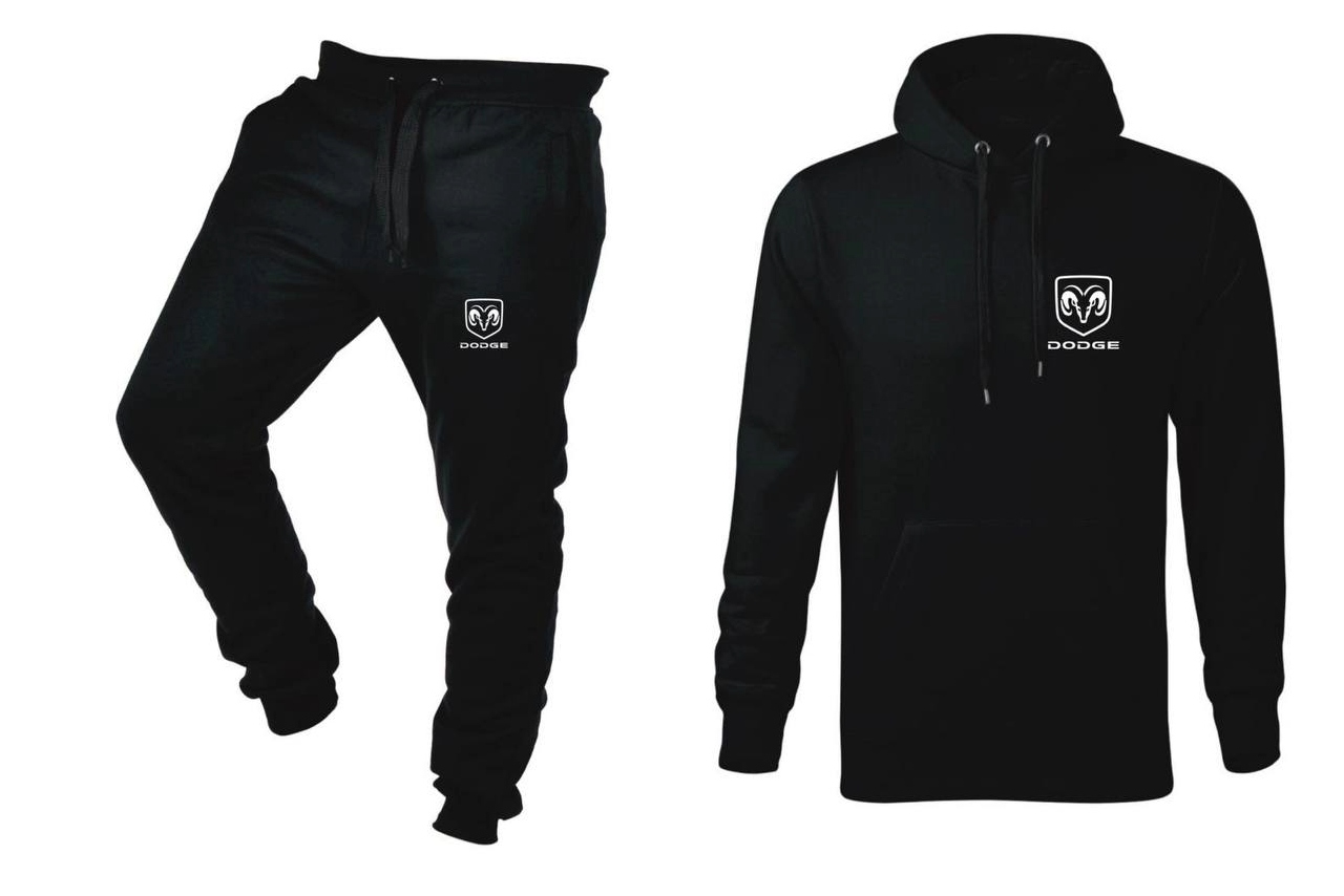 Tepláková Souprava Teplákovka Dodge Mikina A Kalhoty Černá L