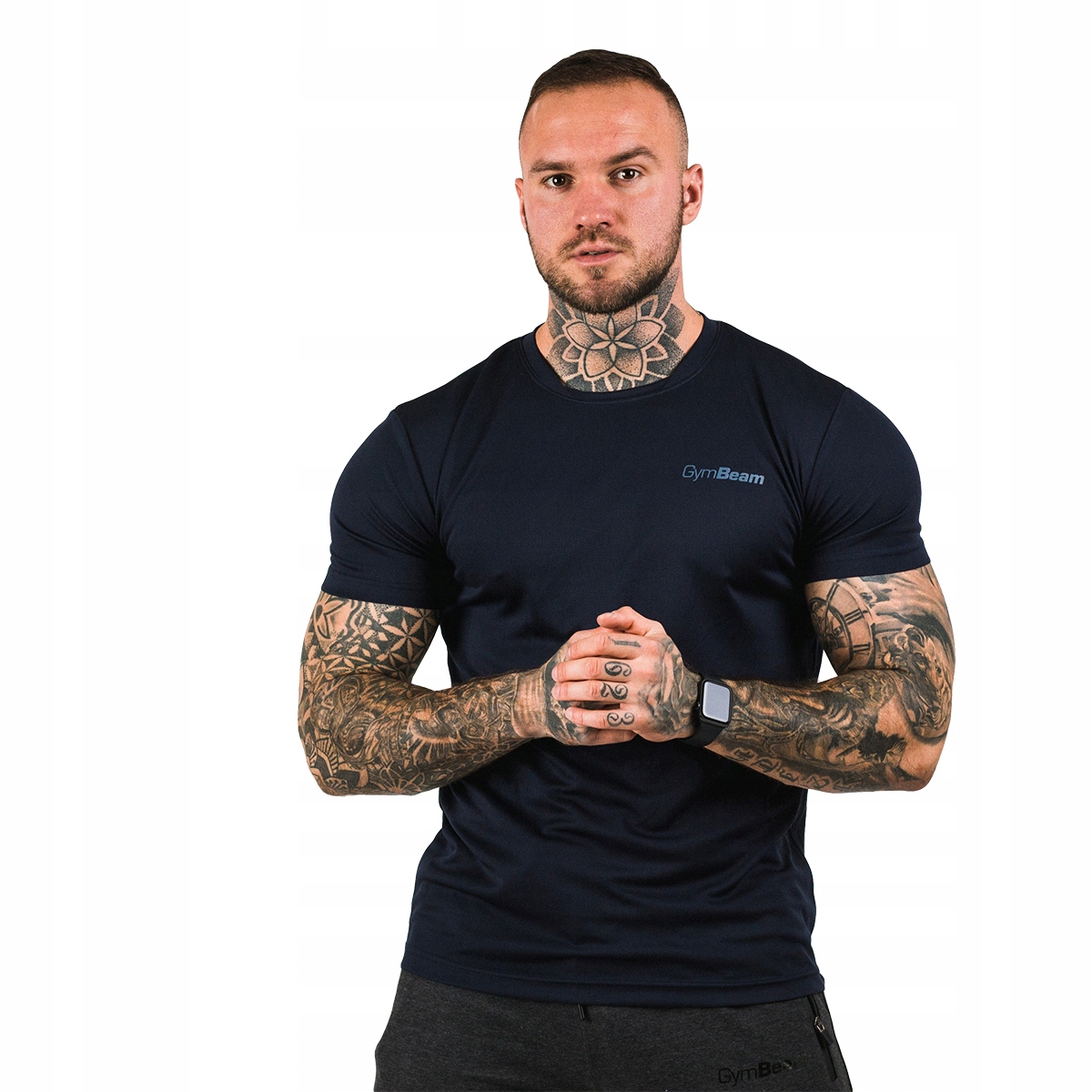 

Koszulka męska treningowa Trn Navy GymBeam L