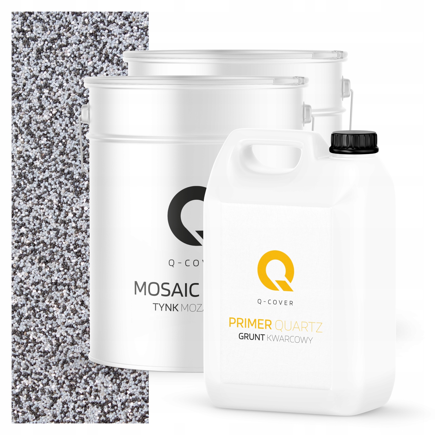 Mozaiková Dekorativní Omítka penetrační nátěr Sada 6.5m2 šedá M33