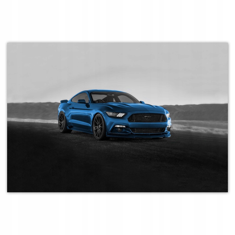 

Plakaty 155x105 Niebieski Ford Mustang