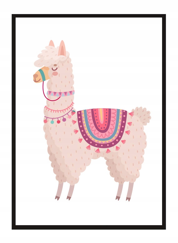 

Obraz Plakat W Ramie 33x43 cm Alpaka PD327