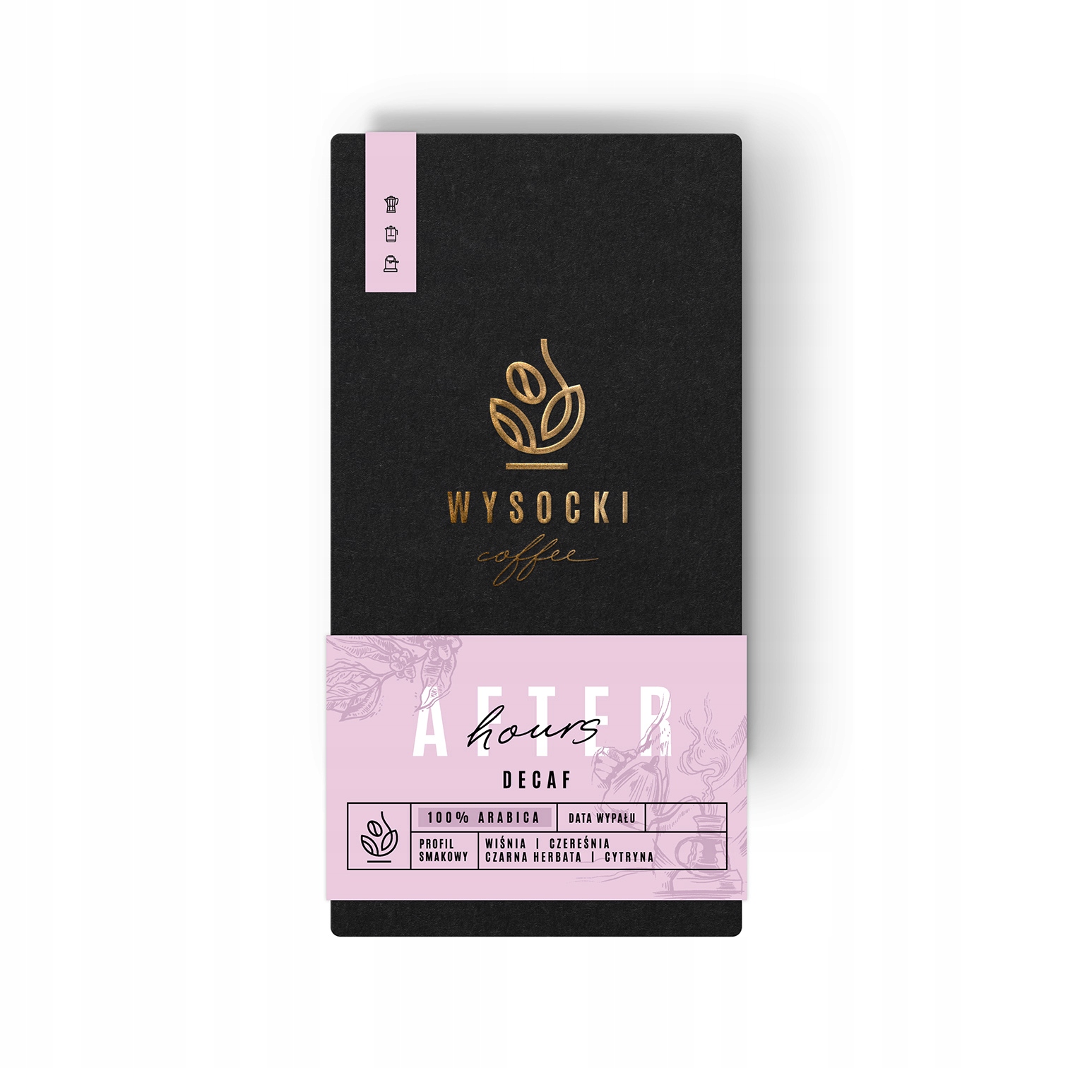 Wysocki Coffee After Hours 1 kg Káva Bez Kofeinu