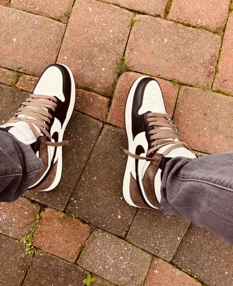 

Sznurówki do Jordan 1 beige cafe latte 160cm 8mm