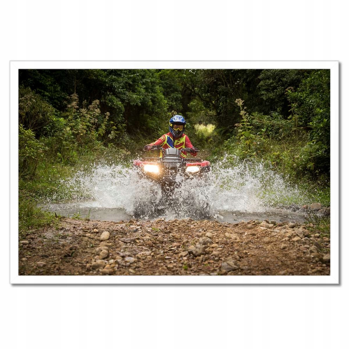 Plakáty v rámu 60x40 Quad Čtyři kolečka Terén