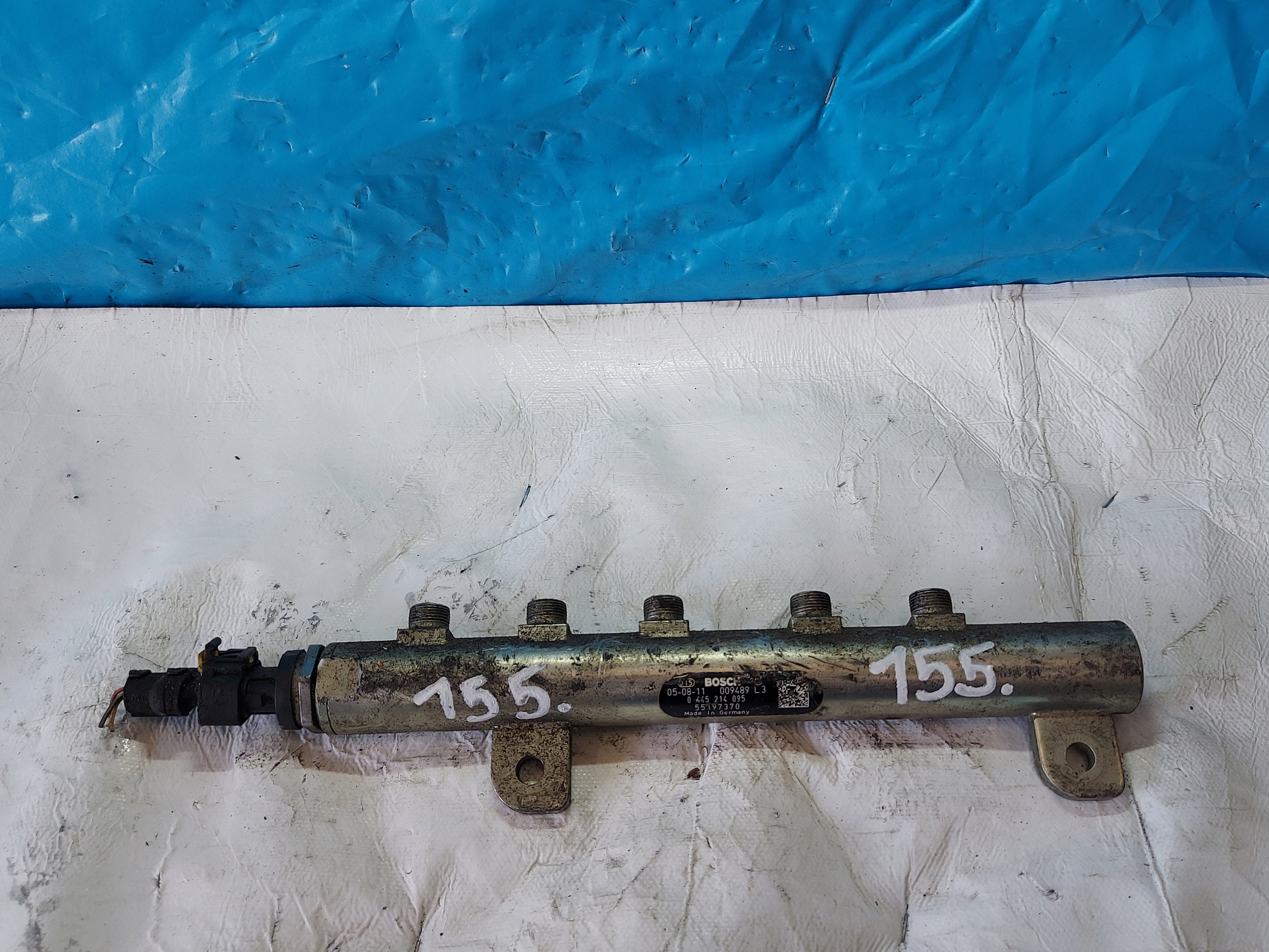 injection ramp STILO 1.9 JTD 0445214095