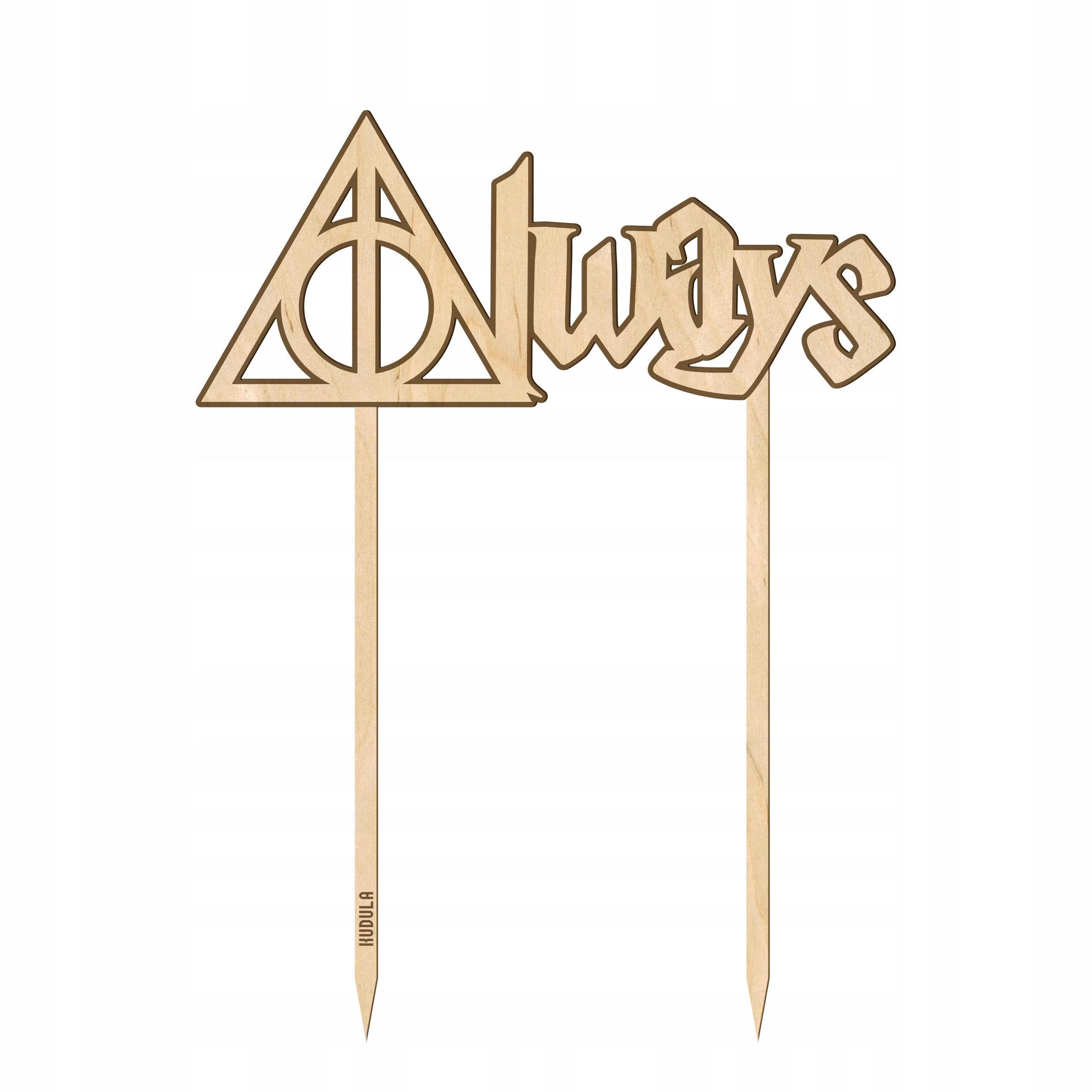

Topper Napis Tort Harry Potter Motyw - Always