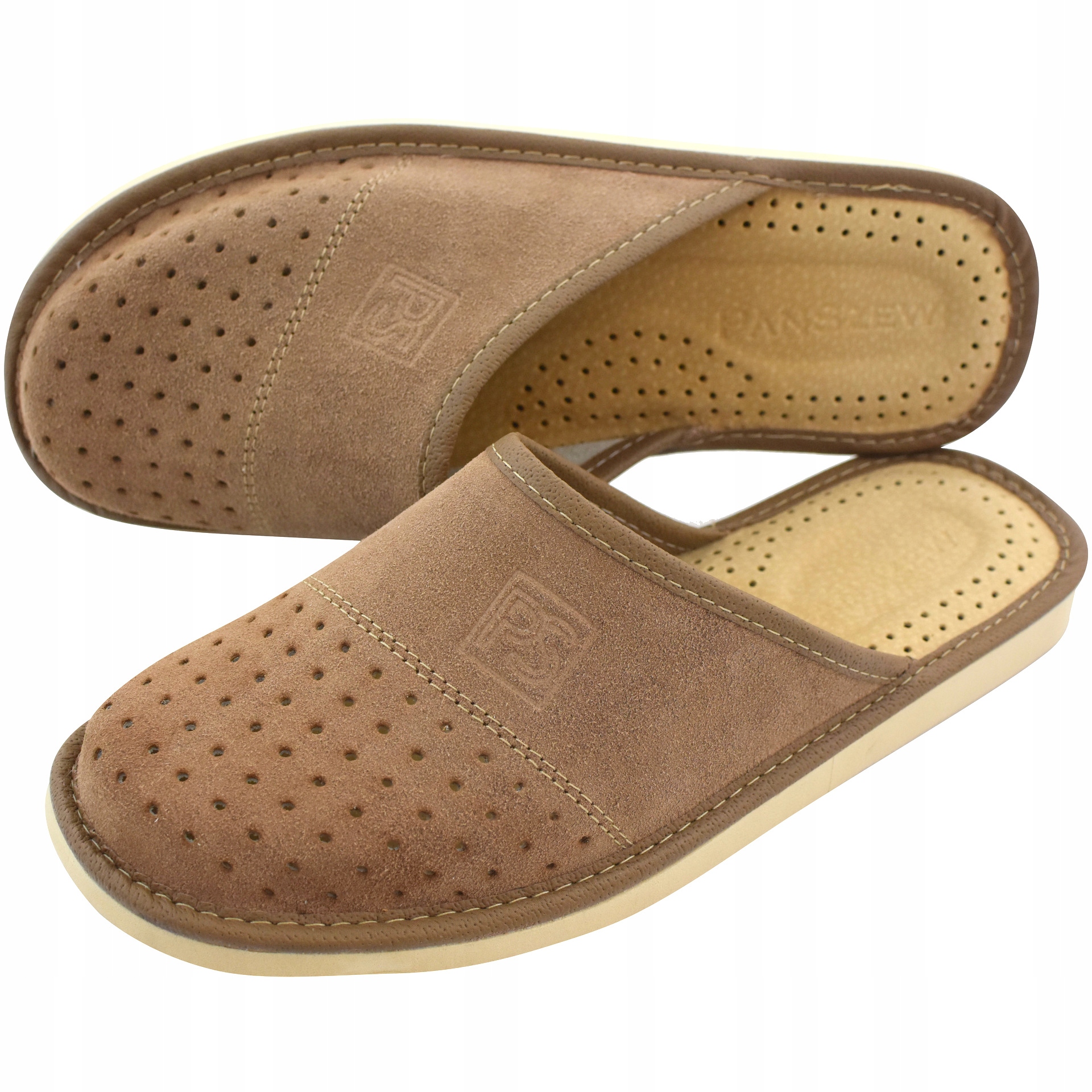 

Kapcie Męskie Skórzane Pantofle Domowe Klapki Pl