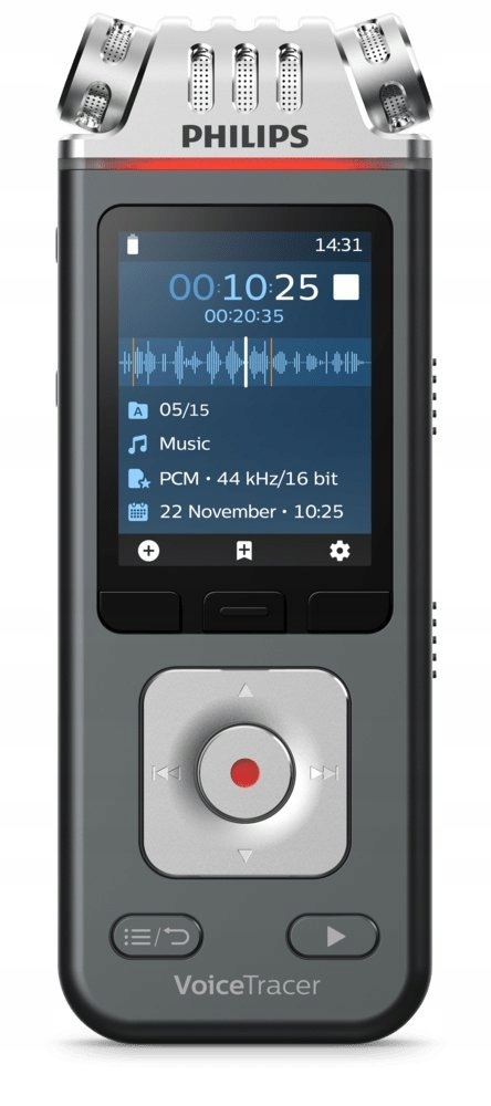 Digitální diktafon Philips DVT7110/00 8 Gb