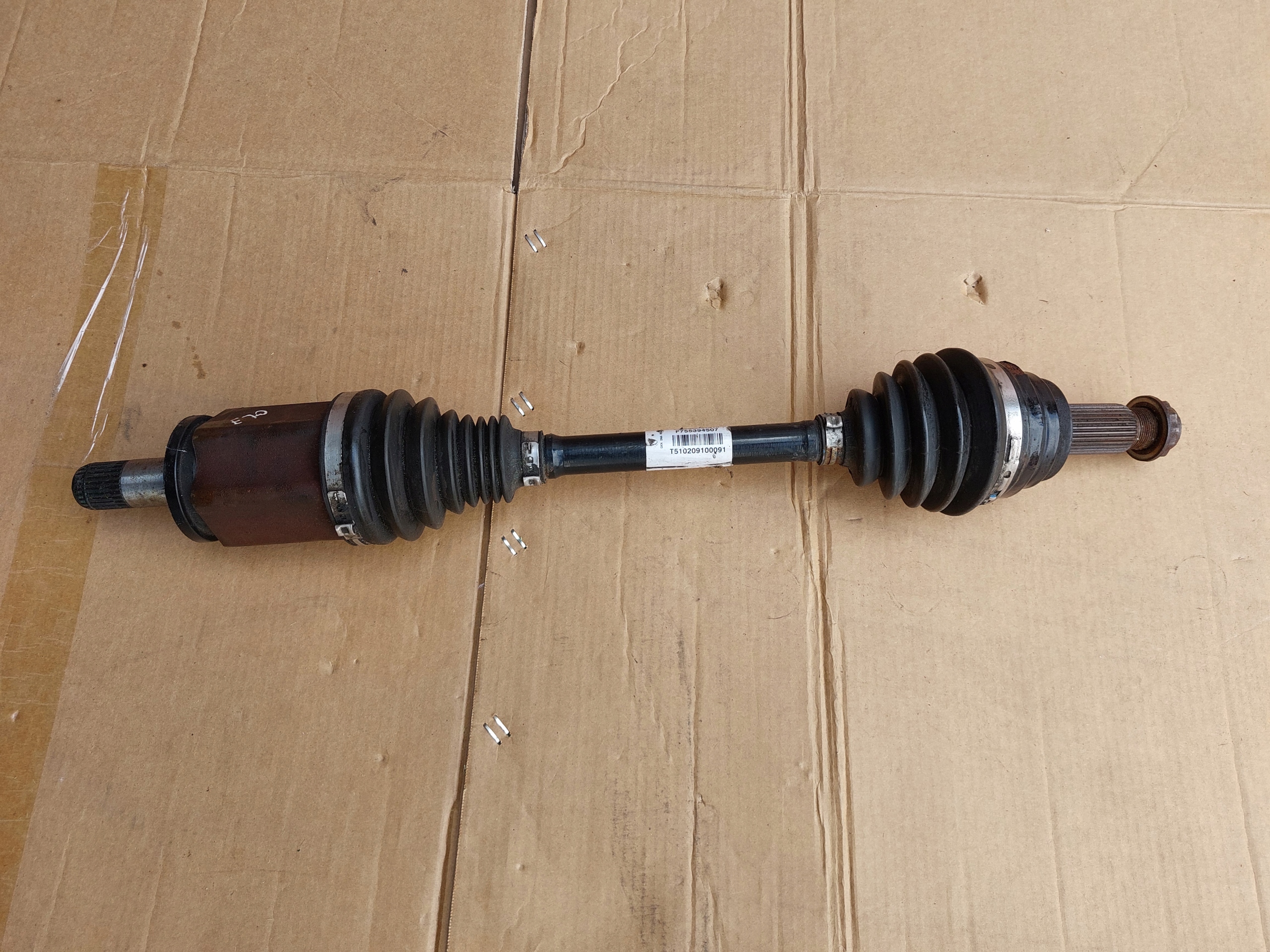 semi-axis left front BMW X5 E70 7553945