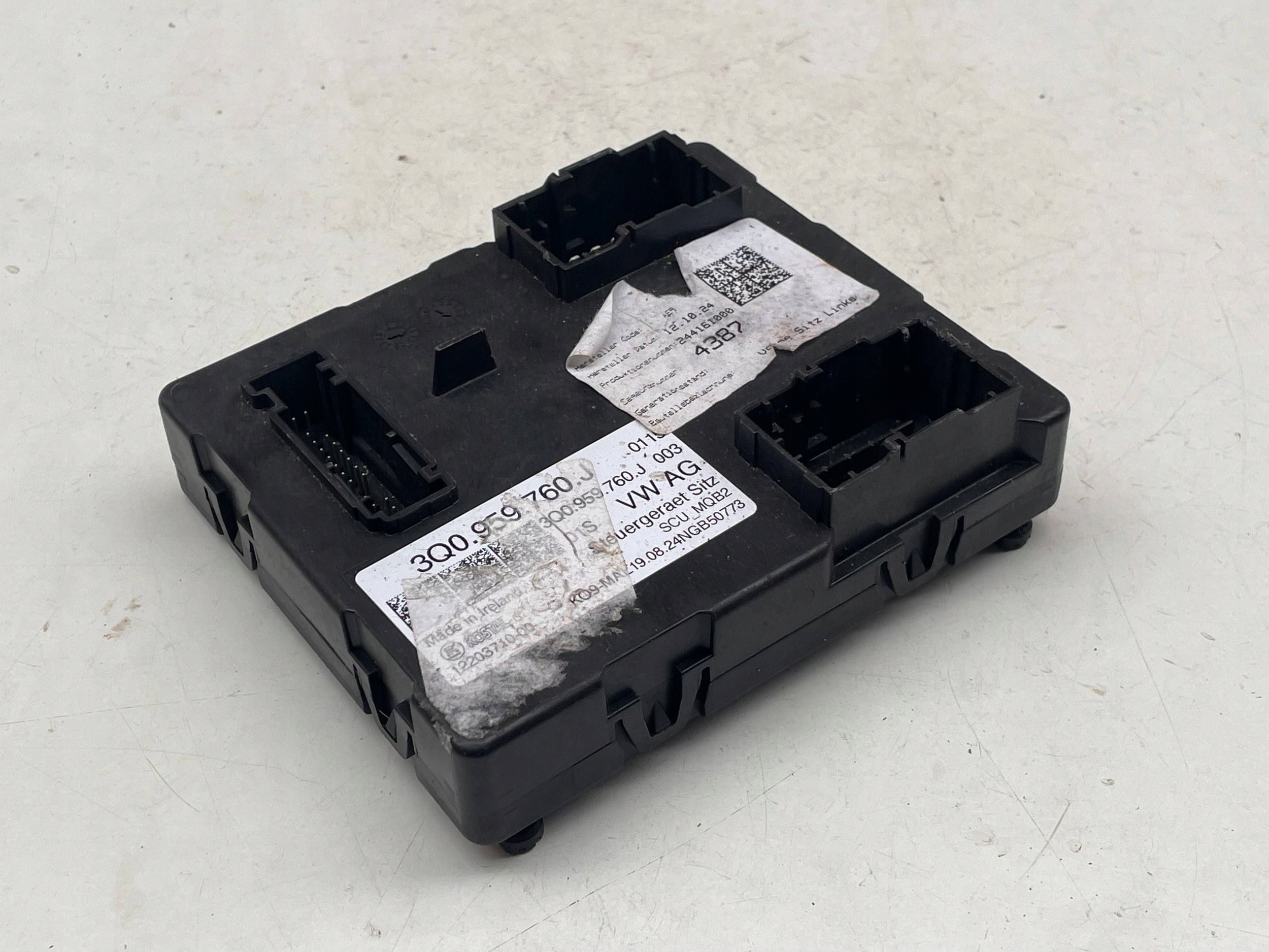 module control unit seat Volkswagen PASSAT B8 3Q0959760J original!!