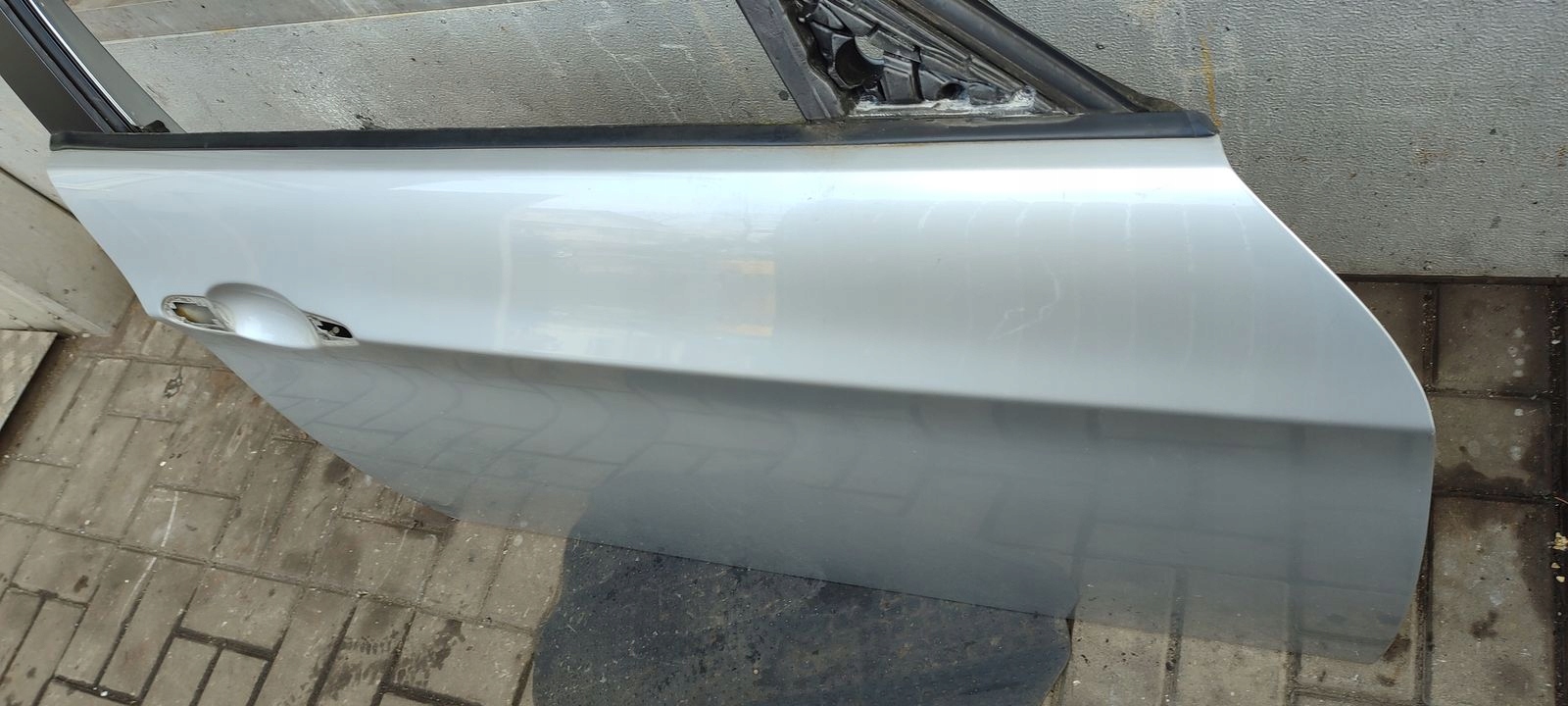 door front front right BMW E90 E91 354 354/7 TITAN SILBER