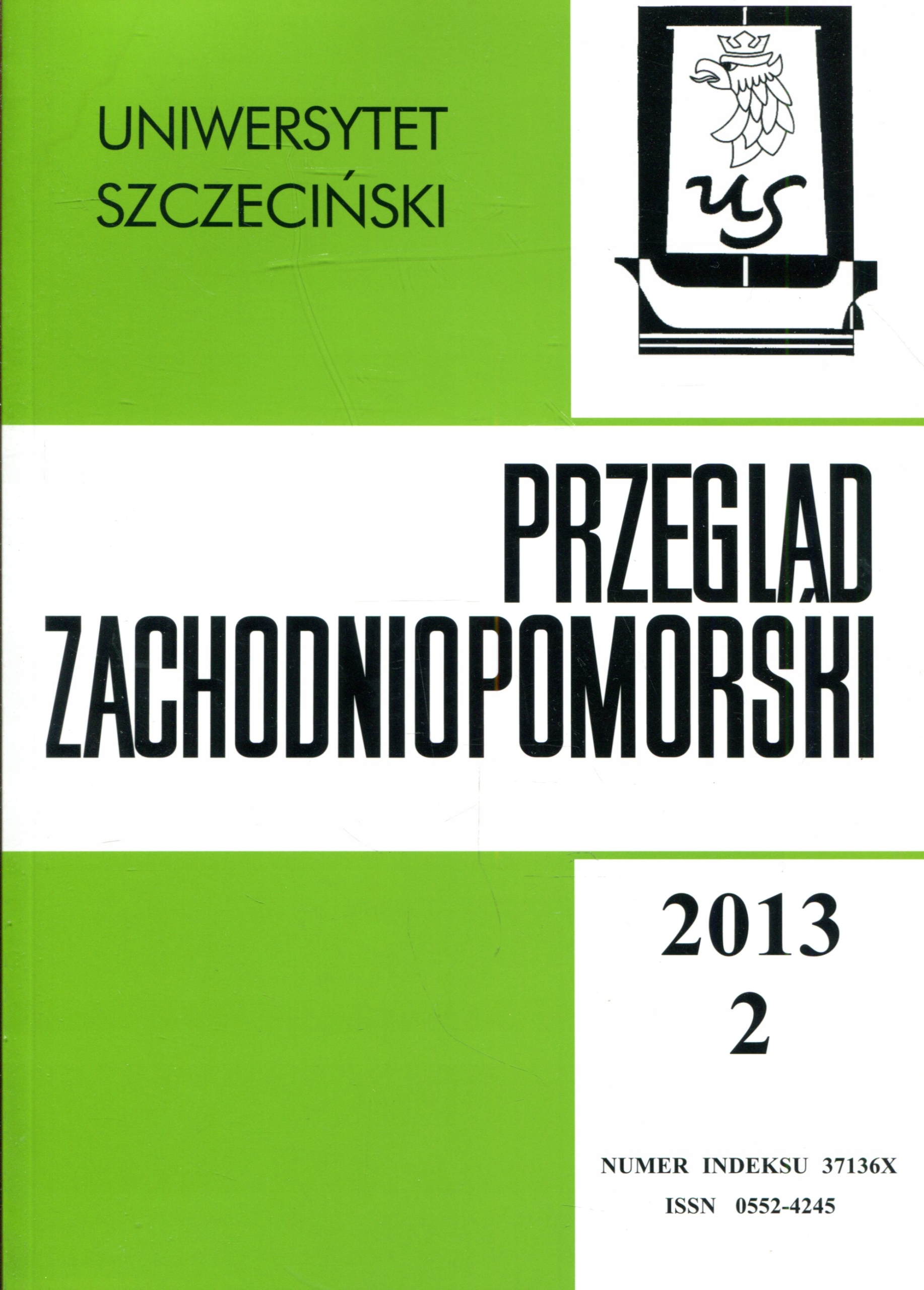 Przegląd Zachodniopomorski 2013/2