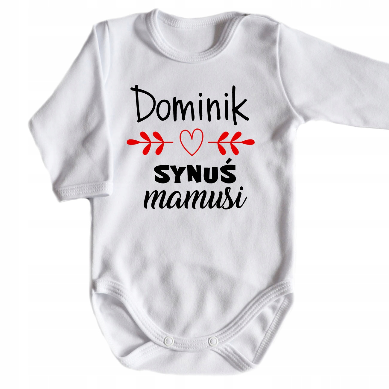 

Body niemowlęce Synuś mamusi z imieniem