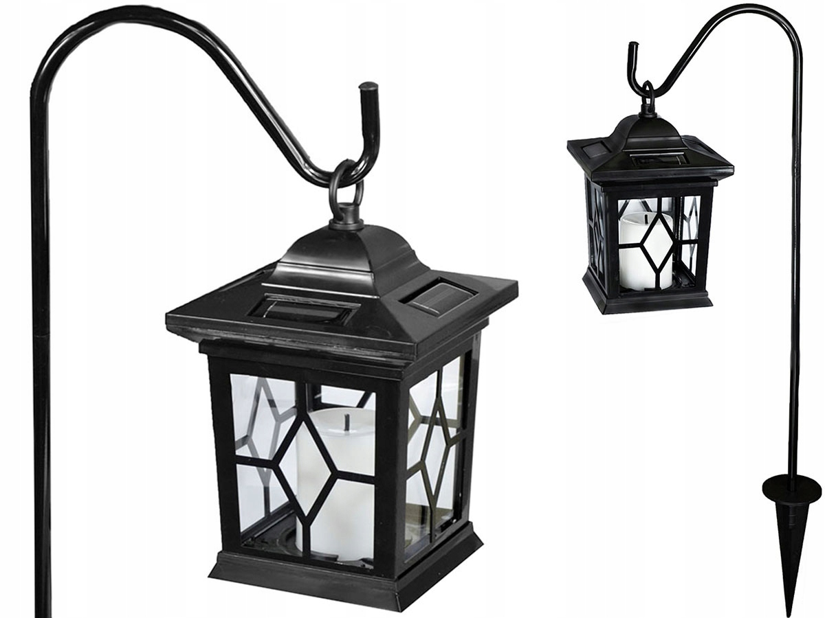 

Lampa solarna ozdoba Latarenka efekt świeczki P504