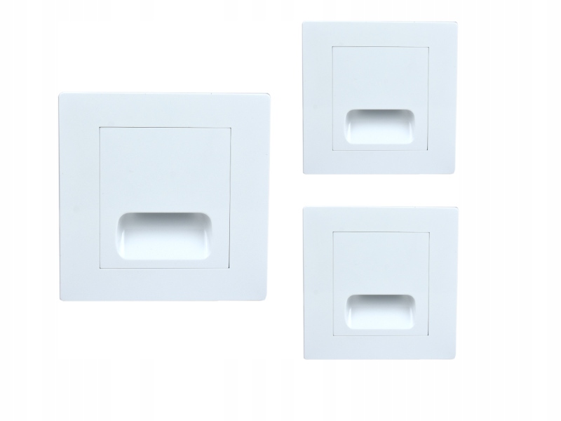 3x Halogenové Led schodišťové objímky na schody Osvětlení schodů