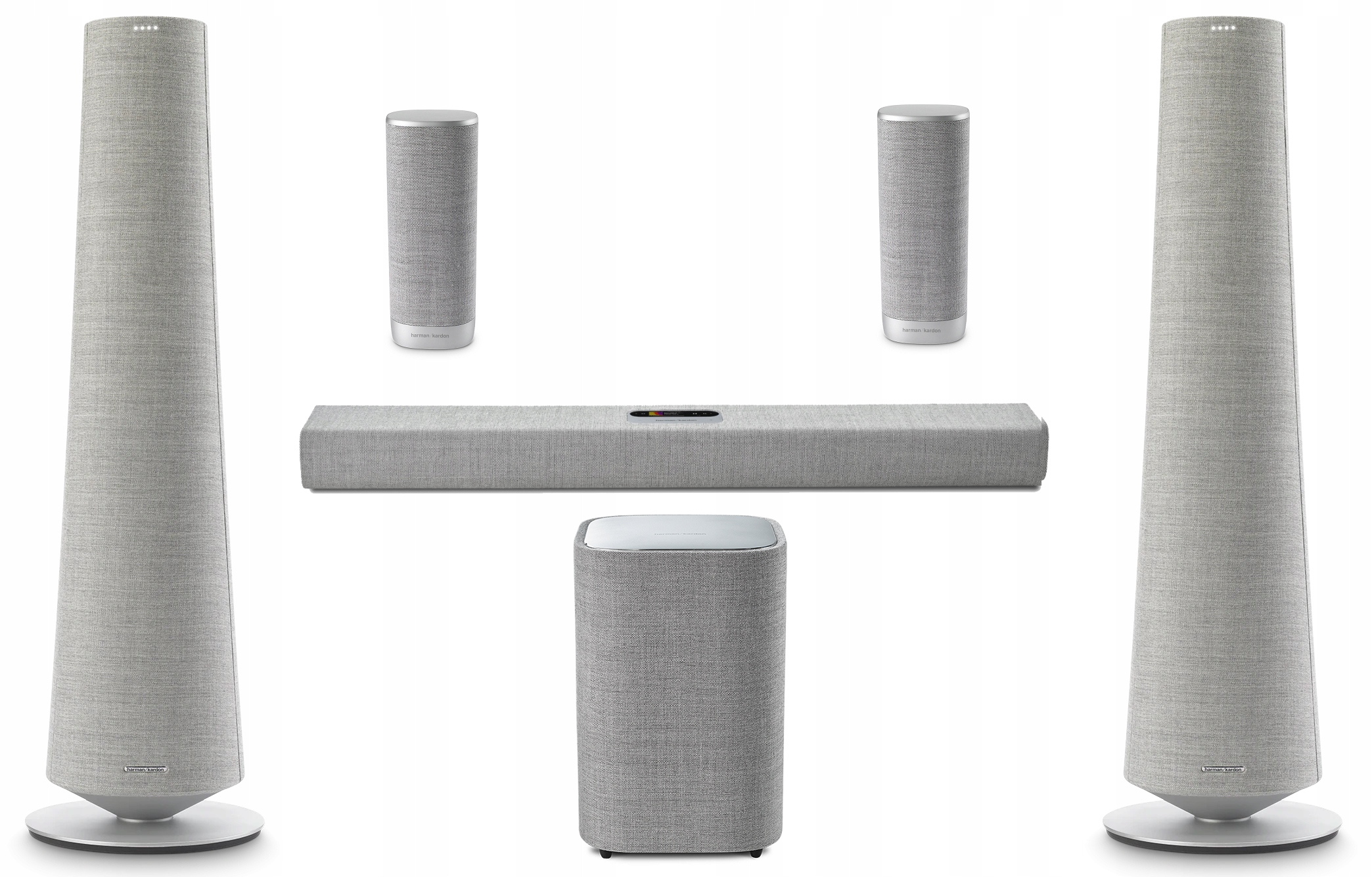 HARMAN KARDON CITATION BEZPRZEWODOWE EKSKLUZYWNE KINO DOMOWE 5.1 SUBWOOFER