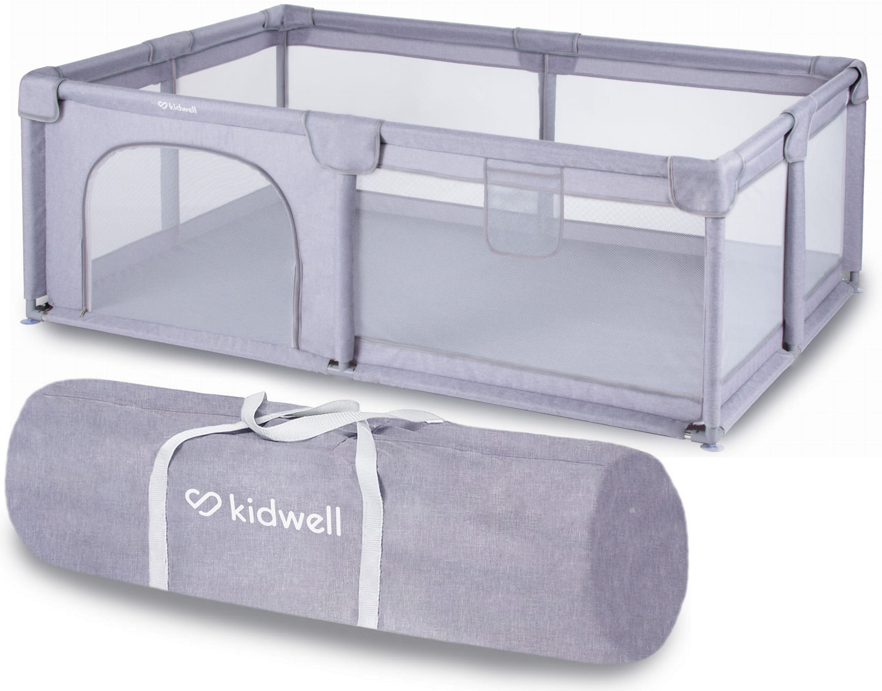 

Kojec Plac Zabaw Fanko Grey Kidwell 120x180