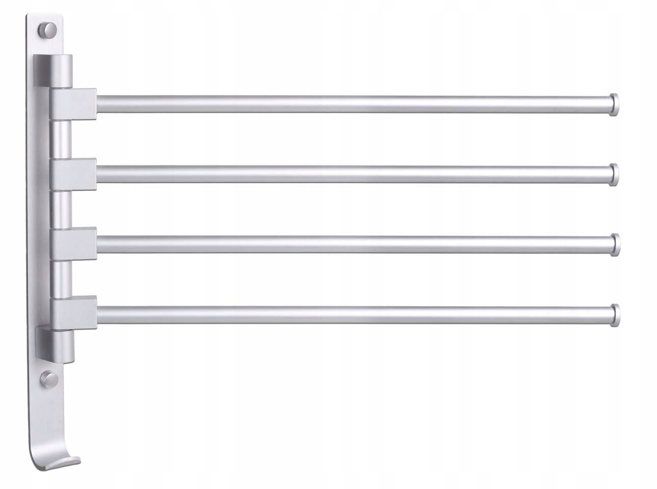 Koupelnový Věšák Na Ručníky Ortys Stříbrný Nerezová Ocel, Chromovaný