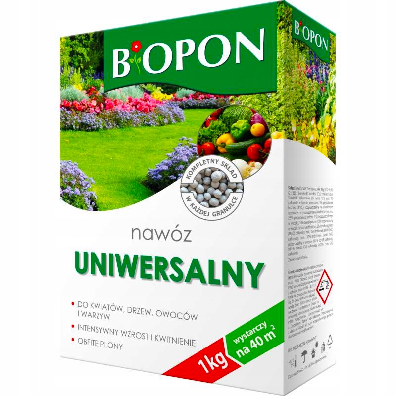 

Biopon Uniwersalny Nawóz Do Roślin Granulat 1 Kg