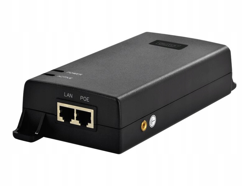 Digitus Gigabit Ethernet PoE Ultra Injektor, 802.3af/at, 60 W DN-95104