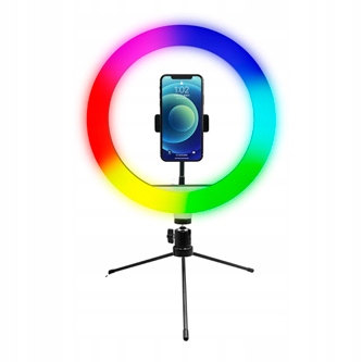 Powerton Life Ring Light, lampa pierścieniowa 10 ", regulacja barwy
