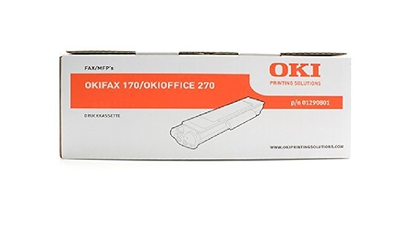 Toner Oki Fax 170 01290801 2 tisíc Originální černý Oki Office 270