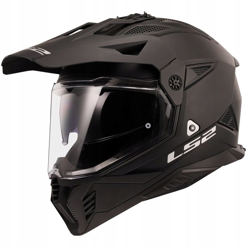 Kask Motocyklowe LS2 MX702 Pioneer II Matt BLACK-06 R. M
