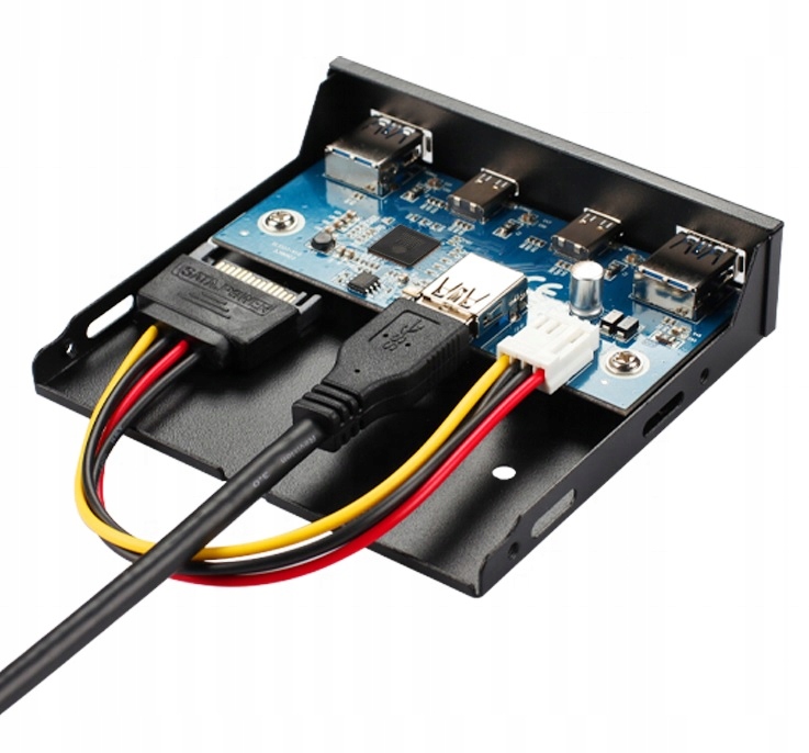 Panel przedni 2x USB3.0 + 2x USB-C 20Pin 3,5 Kod producenta 3609