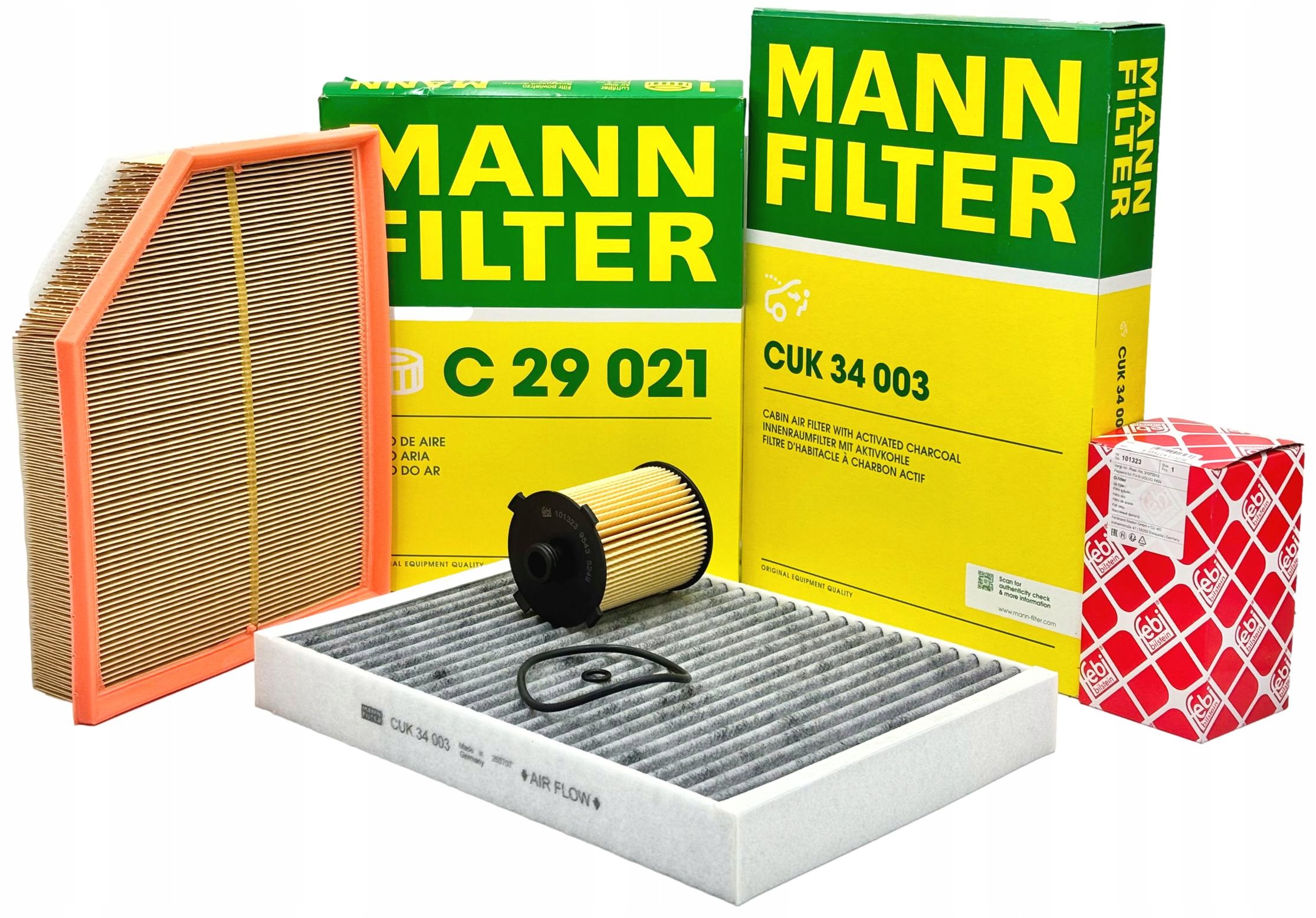 Mann Febi Sada Filtrů Volvo XC90 II 15- 2.0 T5 2.0 T6