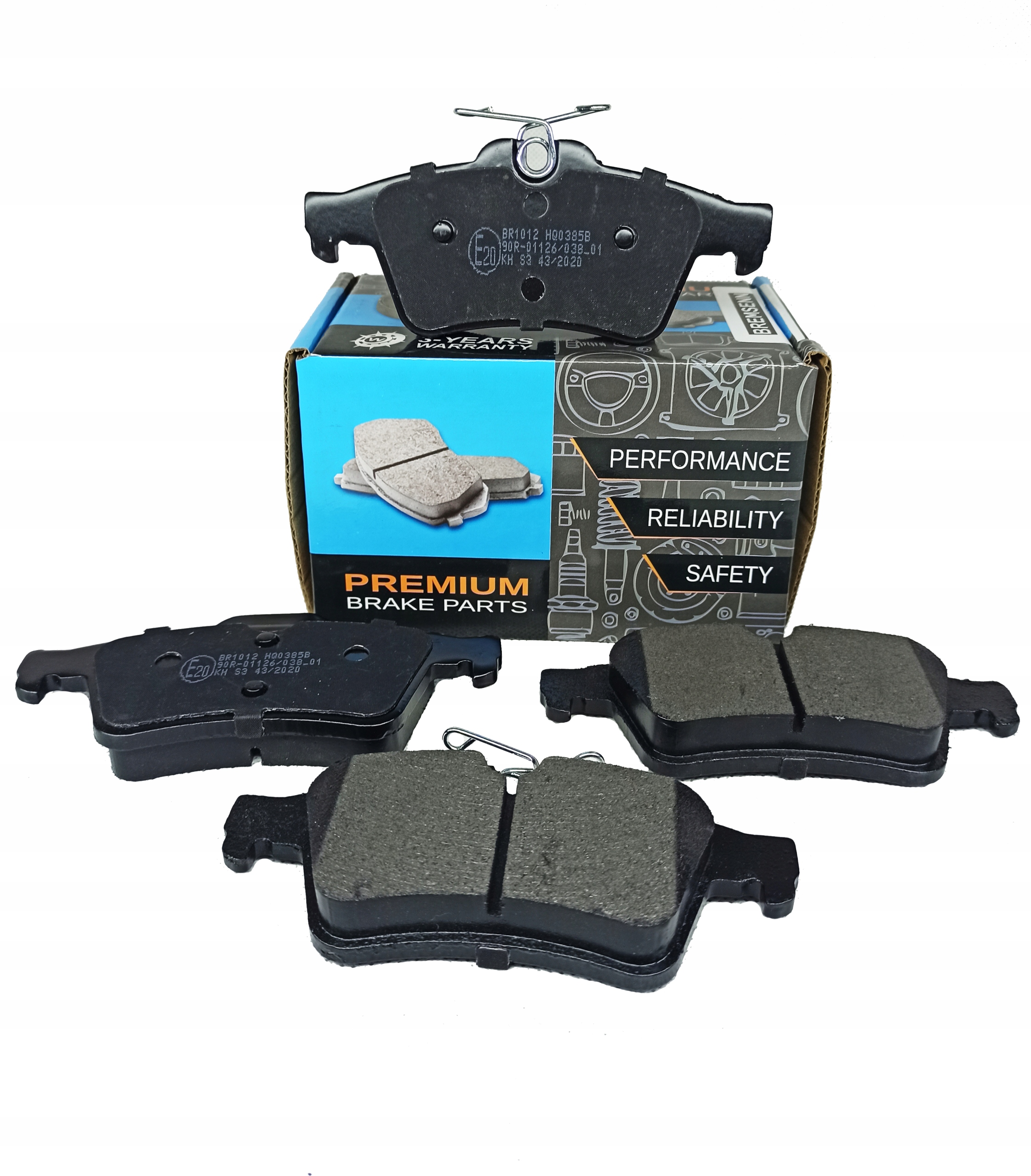 KLOCKI HAMULCOWE TYŁ OPEL VECTRA C FORD FOCUS II