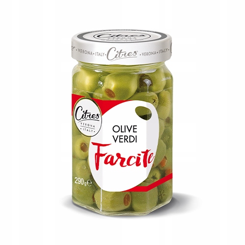Levně Olivy plněné paprikou Farcite Olio 290 g Citres