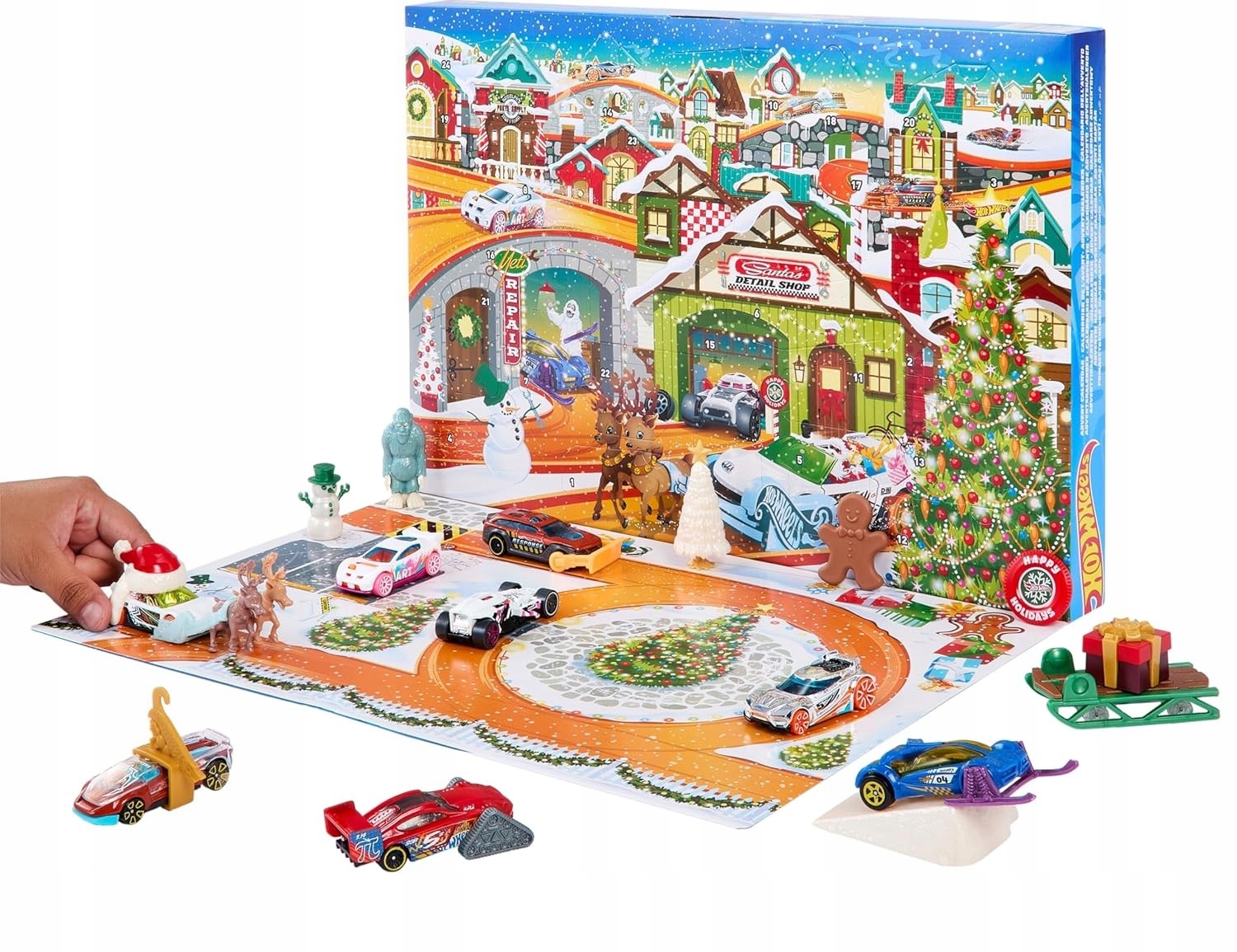 Hot Wheels Adventní Kalendář 8 Autíček HLK74