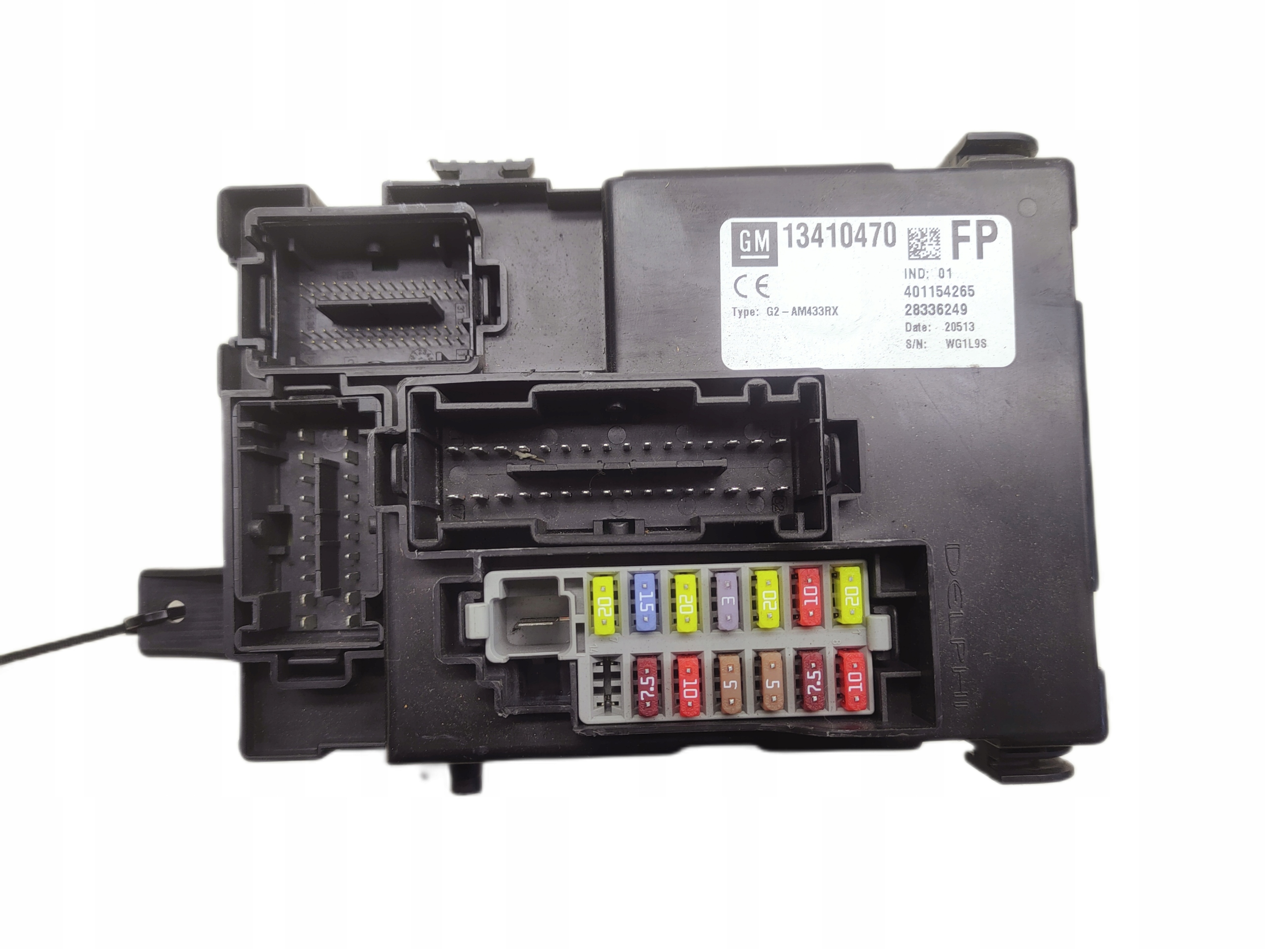 OPEL MERIVA B SKRZYNKA MODUL KOMFORTU BSI 13410470FP