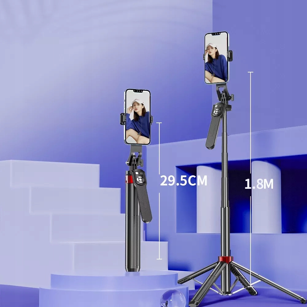 SPIGEN S560W - SELFIE STICK TRIPOD DO ROLEK STATYW BLUETOOTH PILOT Stan opakowania oryginalne