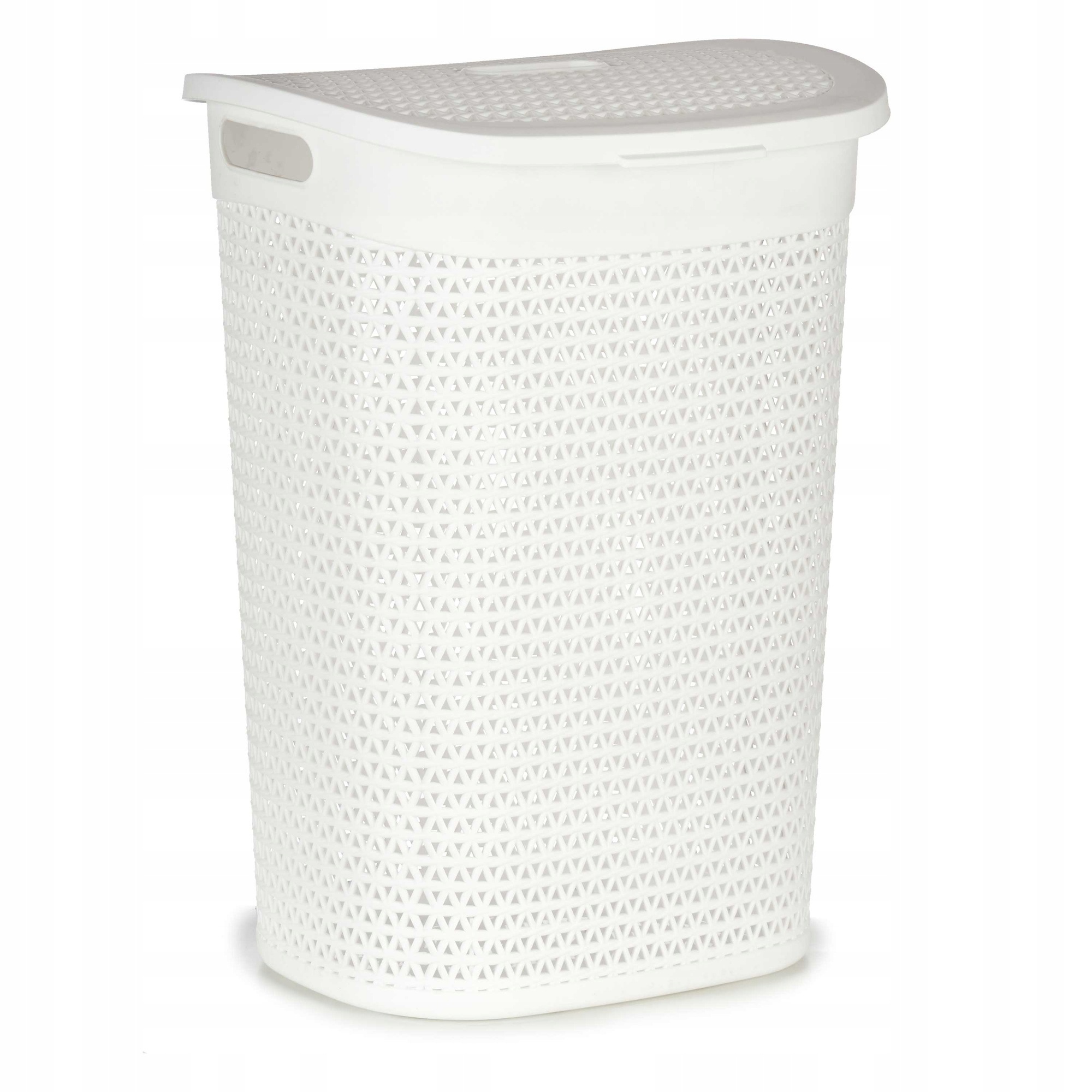 Koš na prádlo Breeze Line, 60 l, bílý