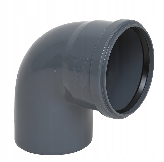 

Kolano Kanalizacyjne Szare Pp 110/90° 110mm 90°