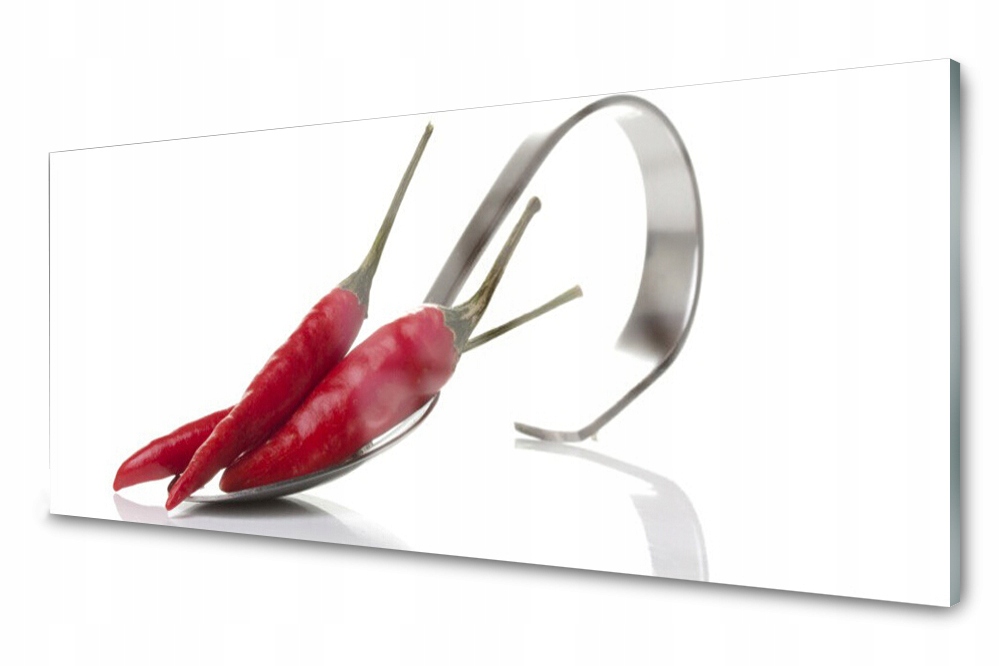

Panel szklany do kuchni Chili Łyżka Kuchnia 125x50