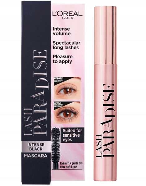 

Loreal Tusz Do Rzęs Paradise Intensywna Czerń