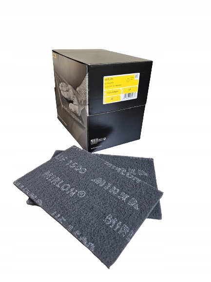 MIRKA MIRLON WŁÓKNINA ŚCIERNA SZARA 152x229 20SZT