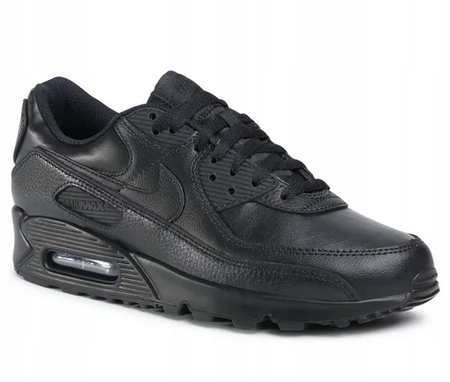 Boty kožené, černé, klasické, pánské Nike Air Max 90 CZ5594-001 41