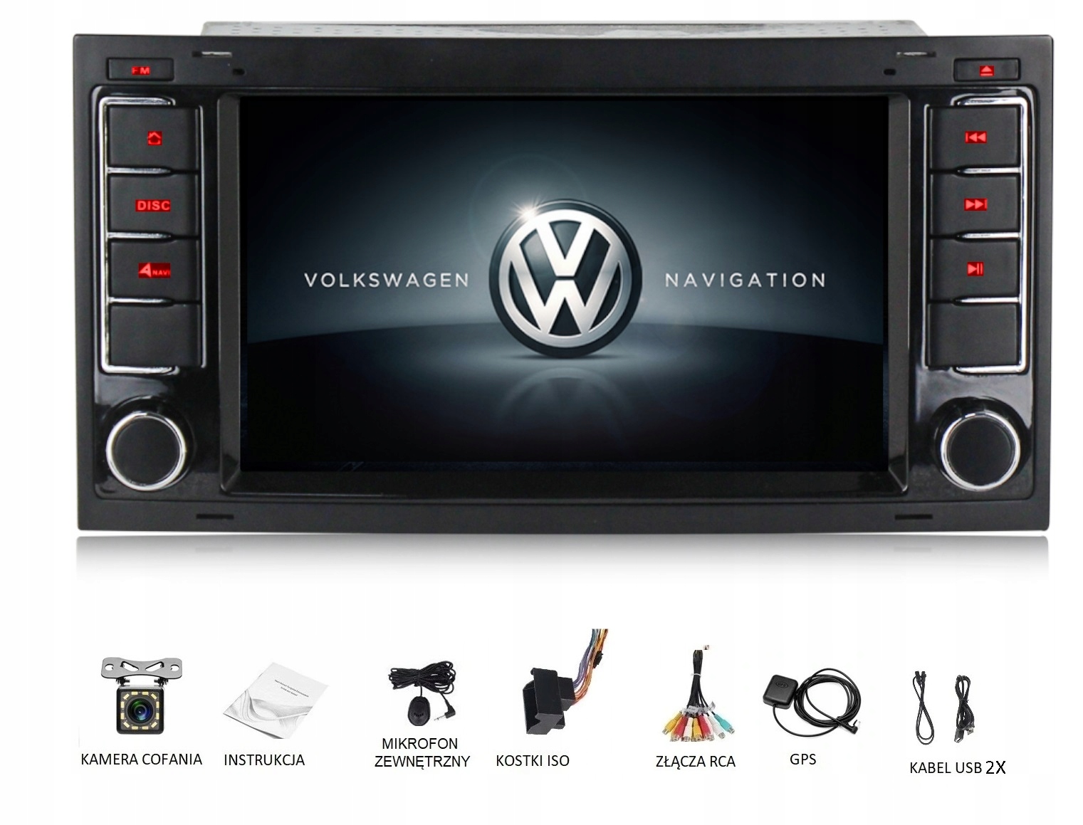 VW TOUAREG MULTIVAN T5 WIFI BT USB ANDROID GPS USB WIFI BLUETOOTH
