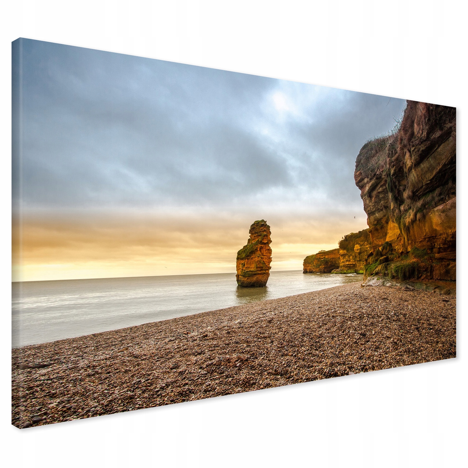 

Obraz na płótnie plaża morze skały 120x80