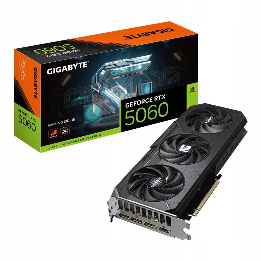 Karta graficzna Gigabyte GeForce Rtx 5060 Gaming Oc 8GB GDDR7 PCIe