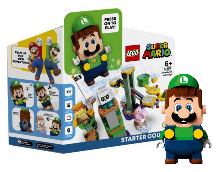 LEGO SUPER MARIO 71387 PRZYGODY Z LUIGIM